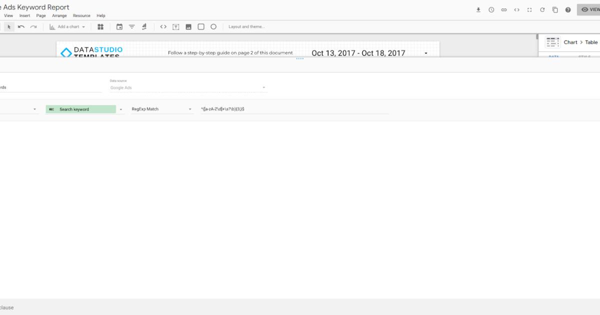 Cách sử dụng biểu thức chính quy (Regex) trong Google data studio
